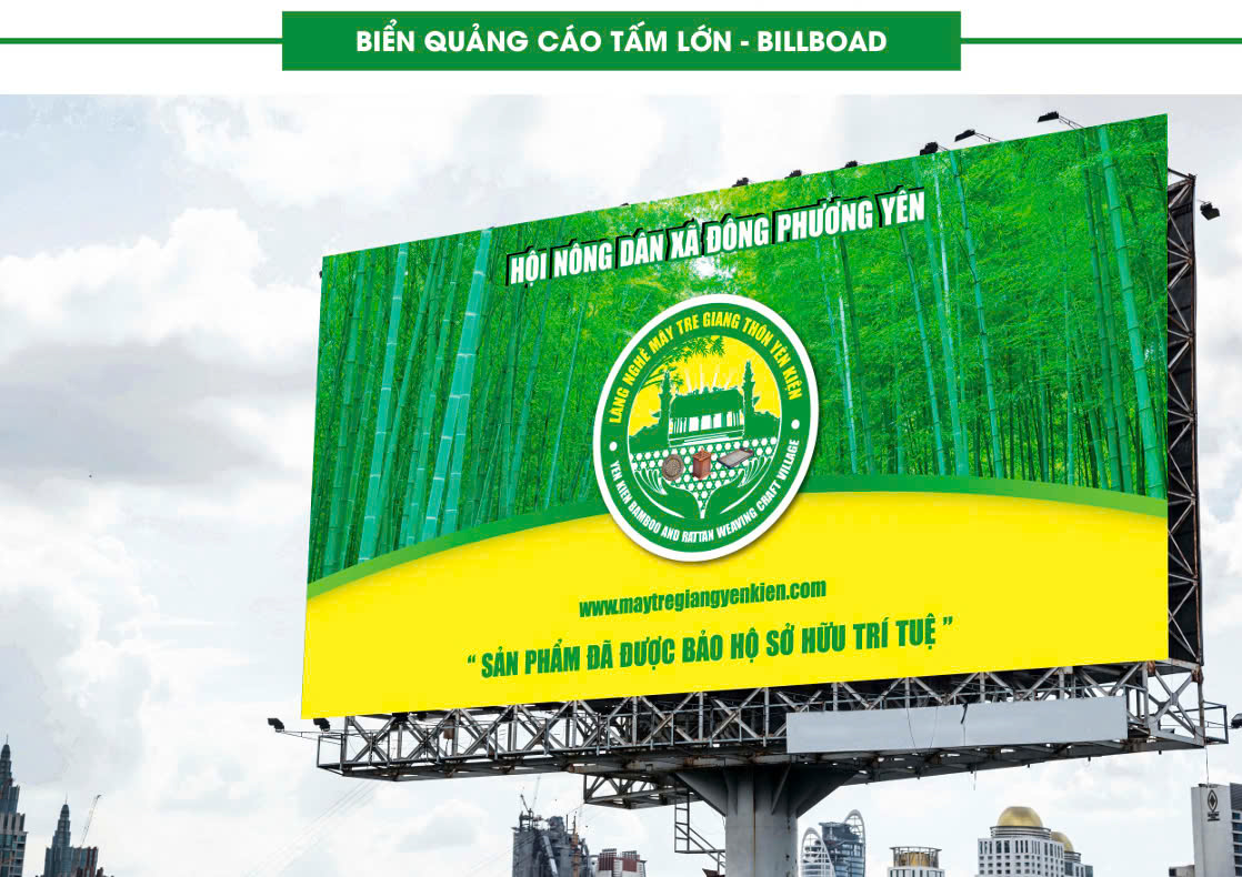 Banner làng nghề Yên Kiện