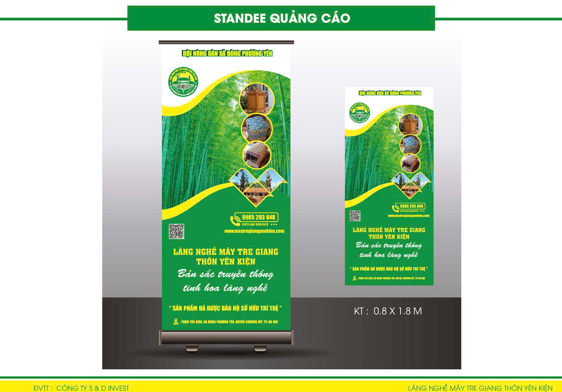 Banner làng nghề Yên Kiện