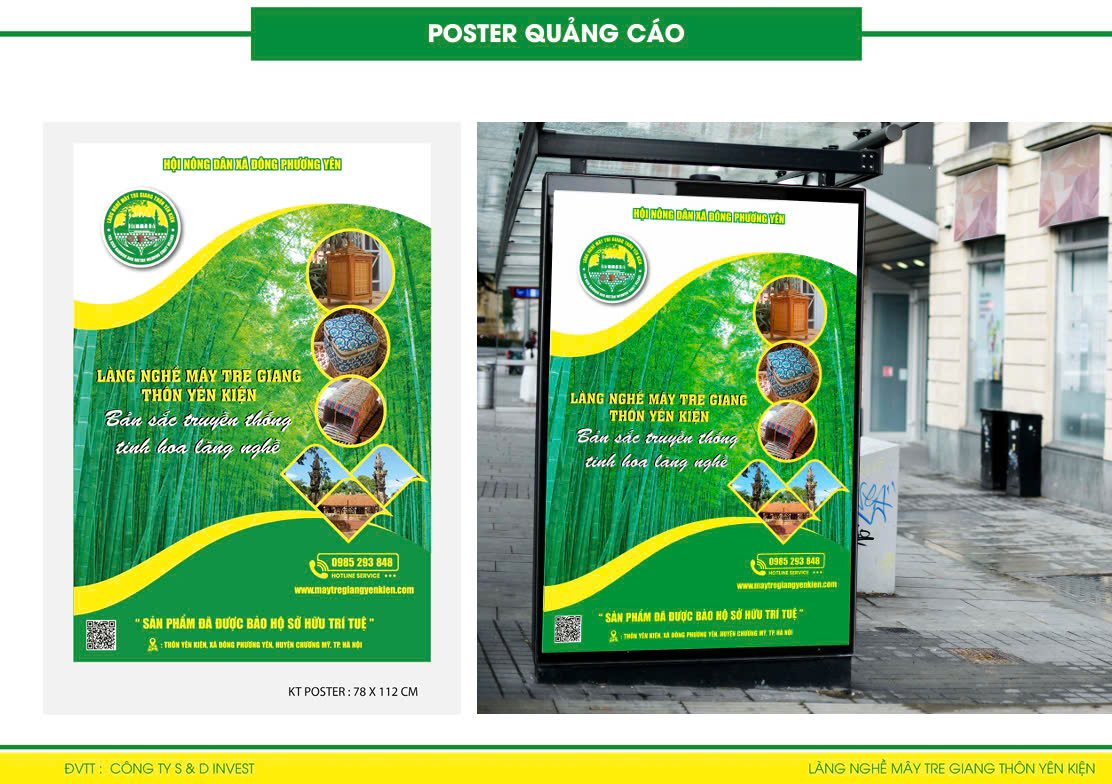 Banner làng nghề Yên Kiện