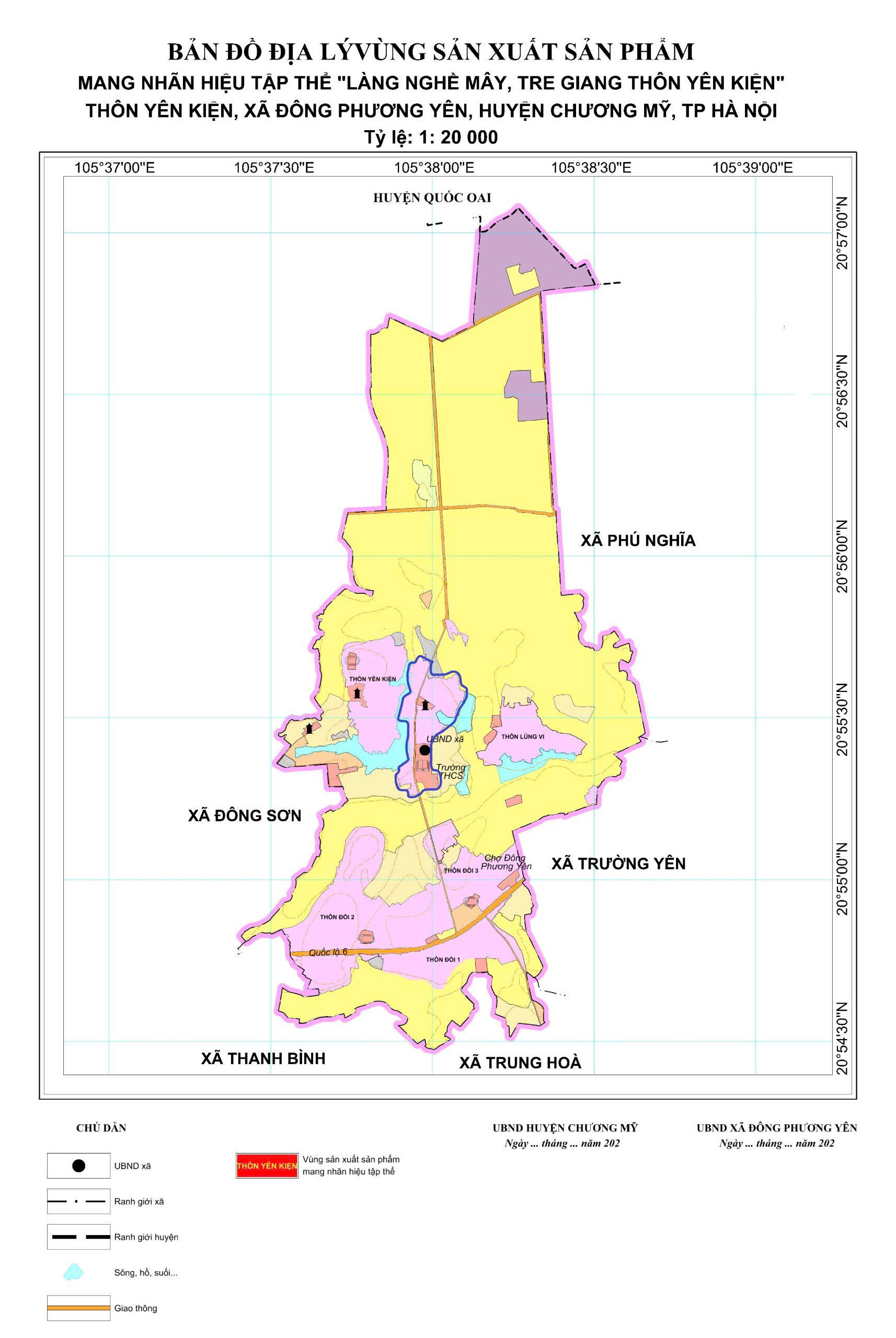 Banner làng nghề Yên Kiện
